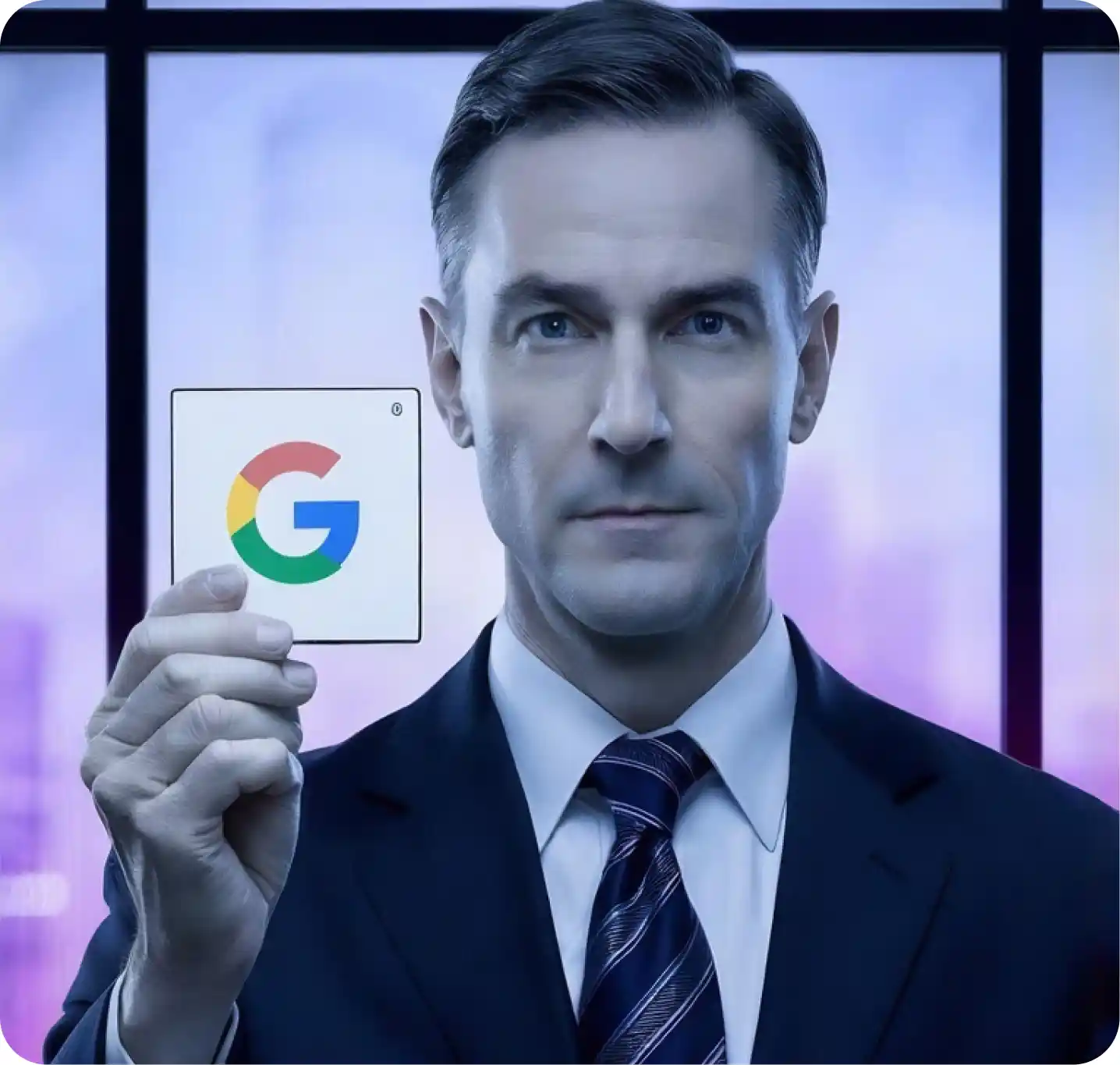 Young couple smiling at laptop